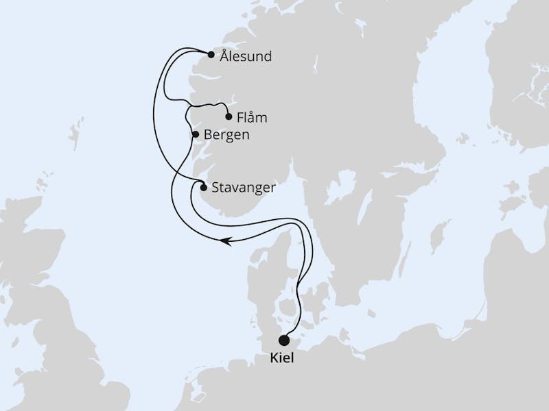 { Norwegen ab Kiel