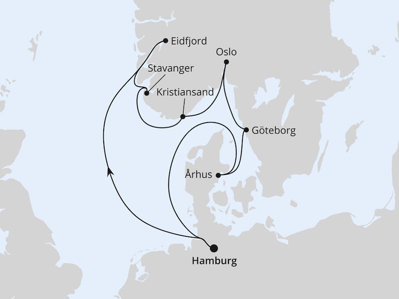 Norwegens Küste & Dänemark