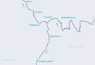 Historische Städte Entlang des Rheins