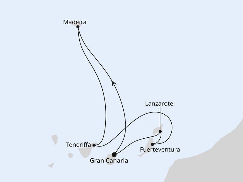  Kanaren & Madeira ab Gran Canaria
