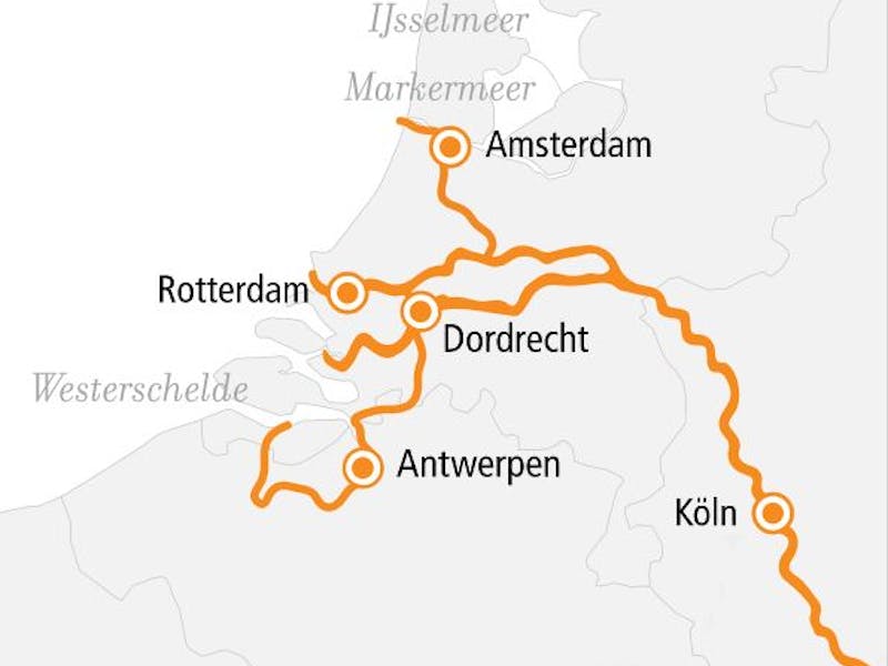  { Rhein Erlebnis Amsterdam und Rotterdam 2024