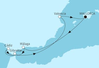 Westliches Mittelmeer mit Malaga I