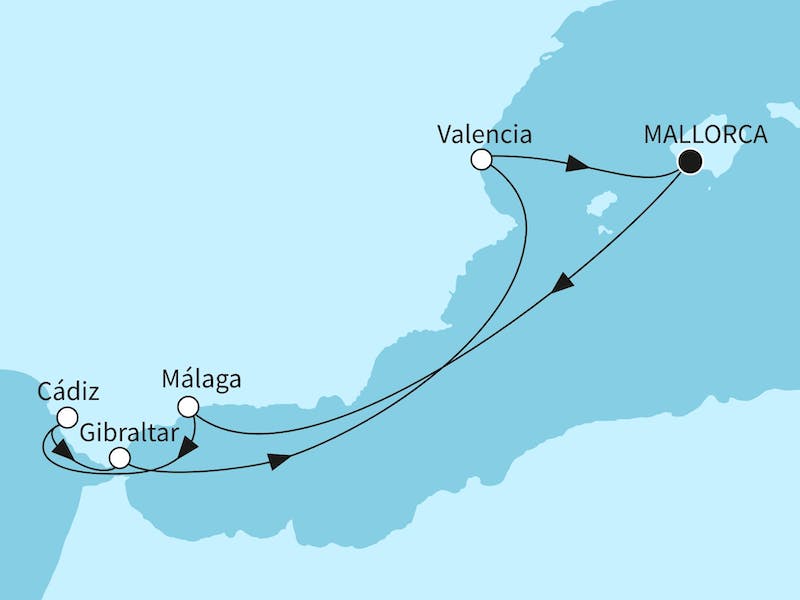  { Westliches Mittelmeer mit Malaga I