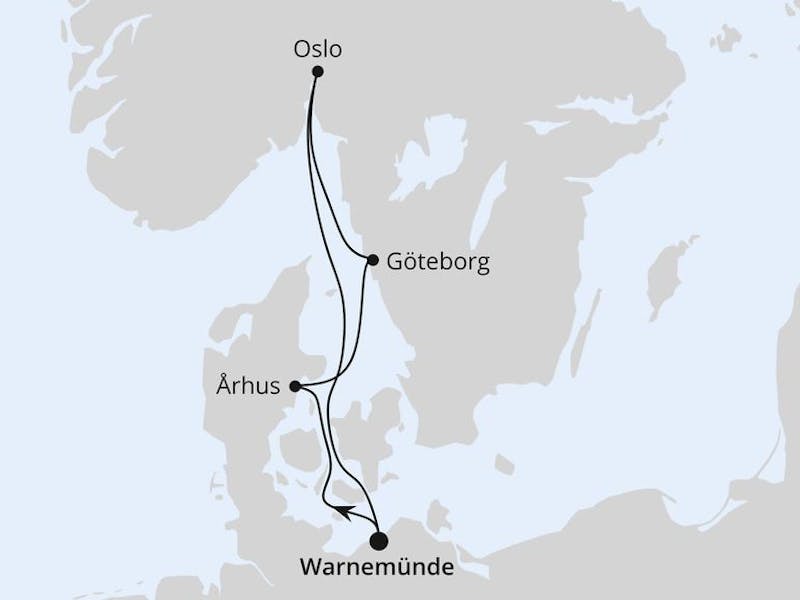  Kurzreise nach Skandinavien