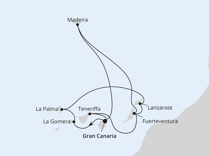  { Kanaren & Madeira mit La Gomera