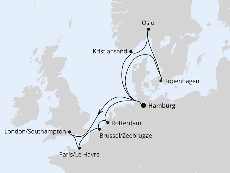 Metropolen & Skandinavien ab Hamburg