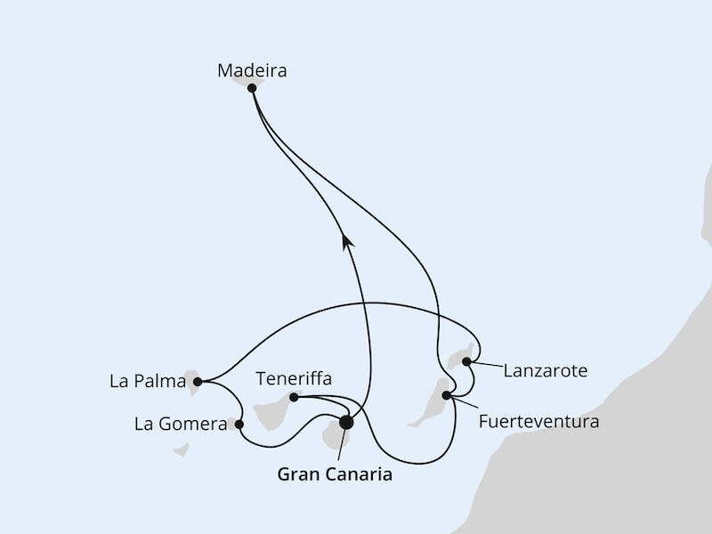  Kanaren & Madeira mit La Gomera