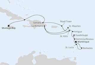 Karibik mit kleinen Antillen ab Jamaika