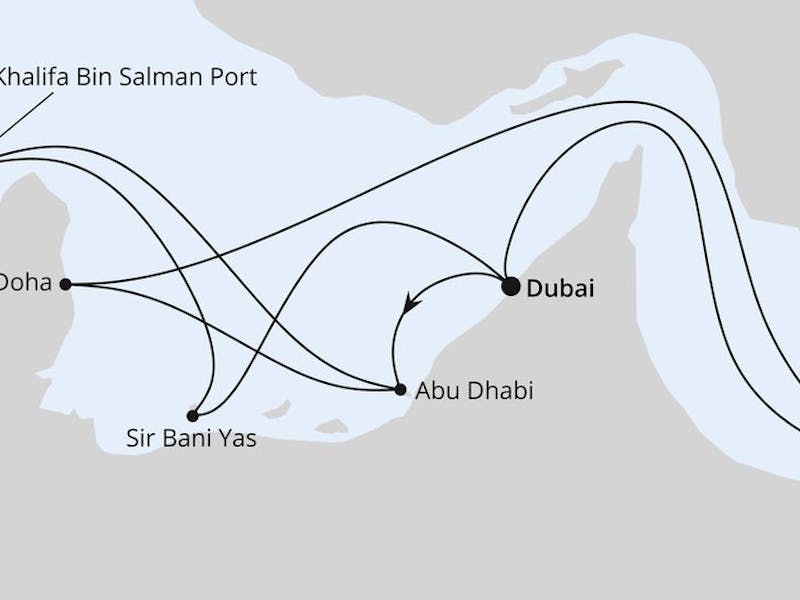  Große Orient-Reise ab Dubai