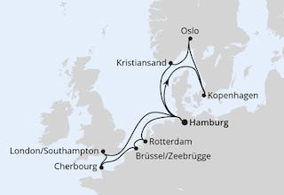 Metropolen & Skandinavien ab Hamburg