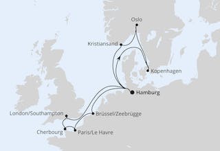 Metropolen & Skandinavien ab Hamburg