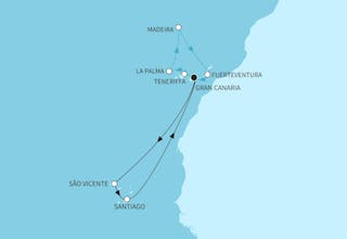 Kanaren mit Kapverdischen Inseln- ab/bis Las Palmas