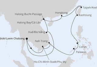 Feiertagsreise Vietnam,  Philippinen & Hongkong