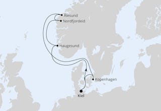 Norwegen ab Kiel