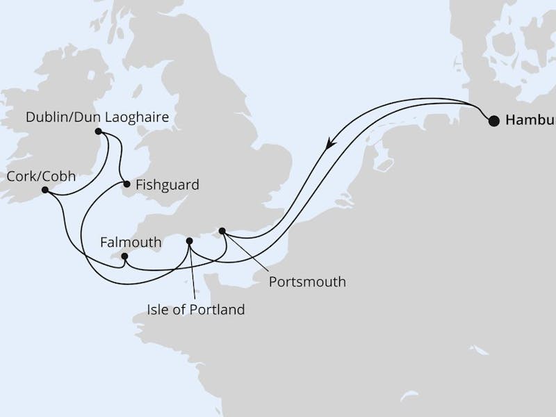  Großbritannien & Irland ab Hamburg