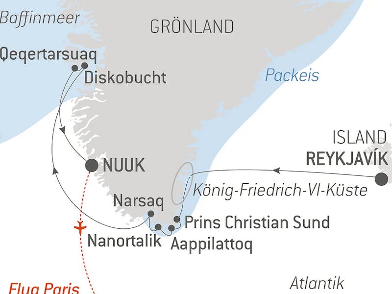  { Faszination Grönlands Eiswelten