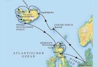 Rund Um Island mit Schottland (ama499)