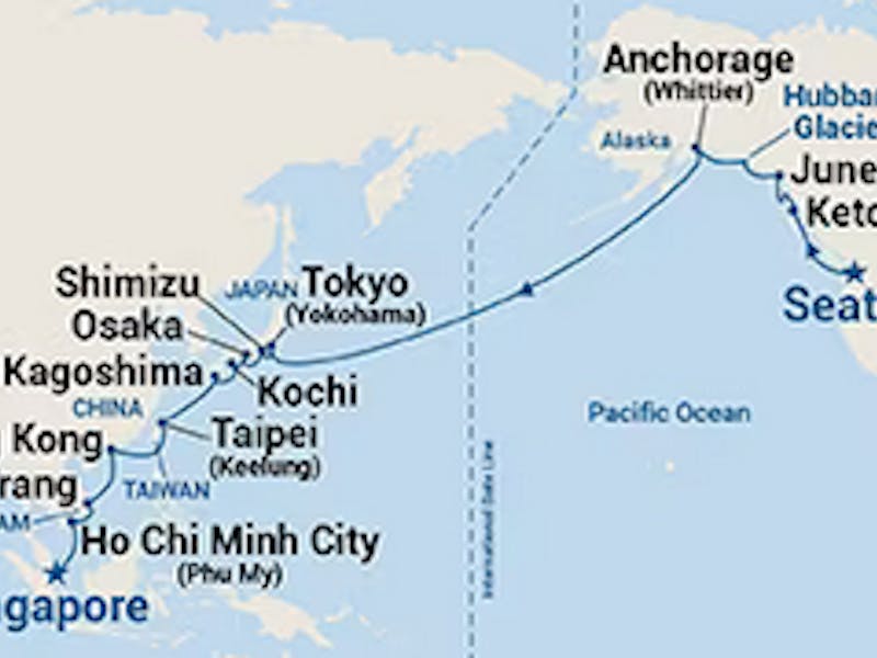  { Southeast Asia,  Japan & Alaska Grand Adventure
