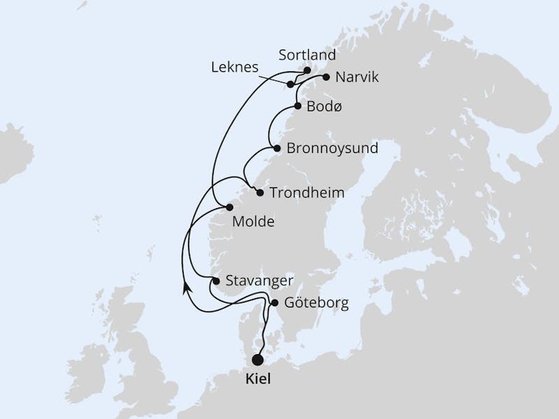  Norwegen mit Lofoten & Vesteralen