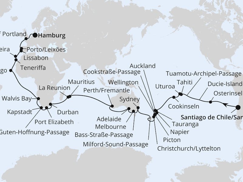  Von San Antonio nach Hamburg