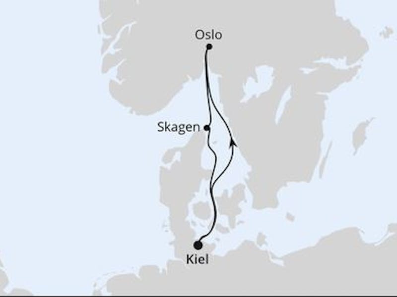  Kurzreise nach Oslo & Skagen