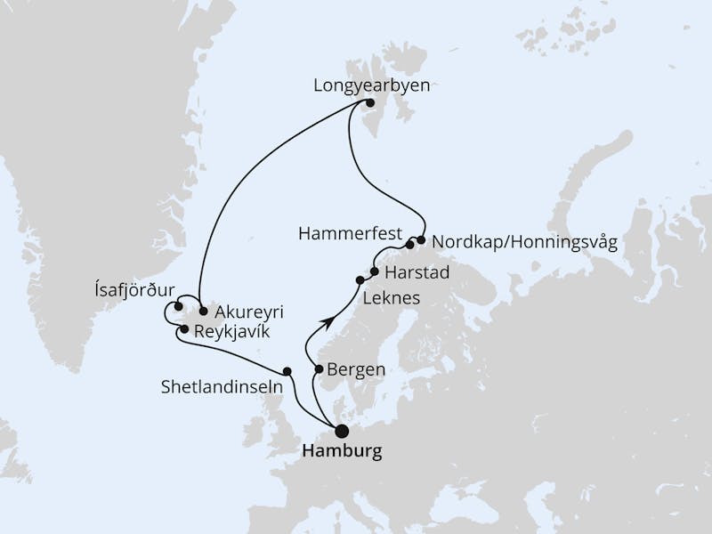  Highlights am Polarkreis ab Hamburg
