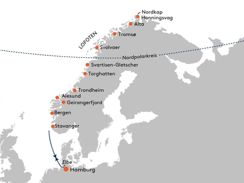  { Polarlicht-Abenteuer Norwegen  Lichtblicke des Nordens