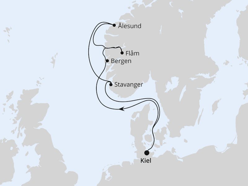  { Norwegen ab Kiel