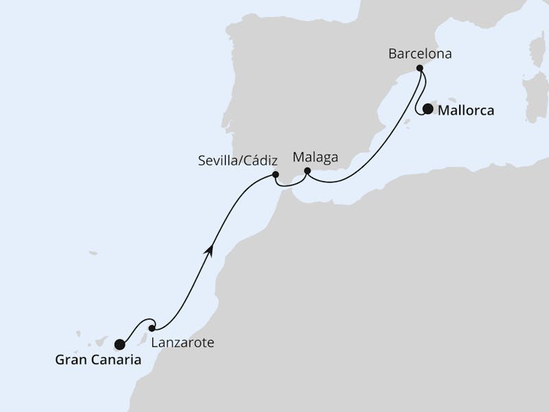  Von Gran Canaria nach Mallorca