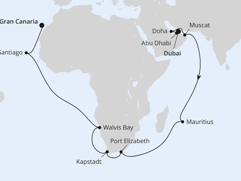  Weltenbummler Südafrika & Mauritius 2