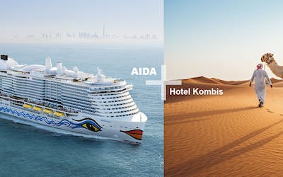 AIDA + Hotel-Kombis Orient - AIDAcosma + Amwaj Rotana Dubai