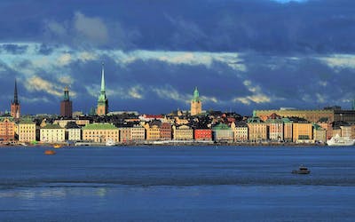 Skandinavische Städte mit Stockholm