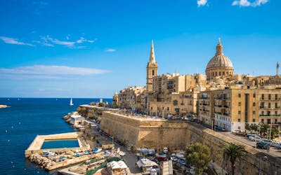 Mittelmeer mit Valletta